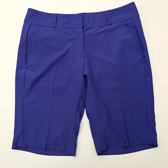 Pebble Beach Womens Purple Performance‎ Shorts. Pebble Beach Sports Shorts 79 - Picture 1 of 8